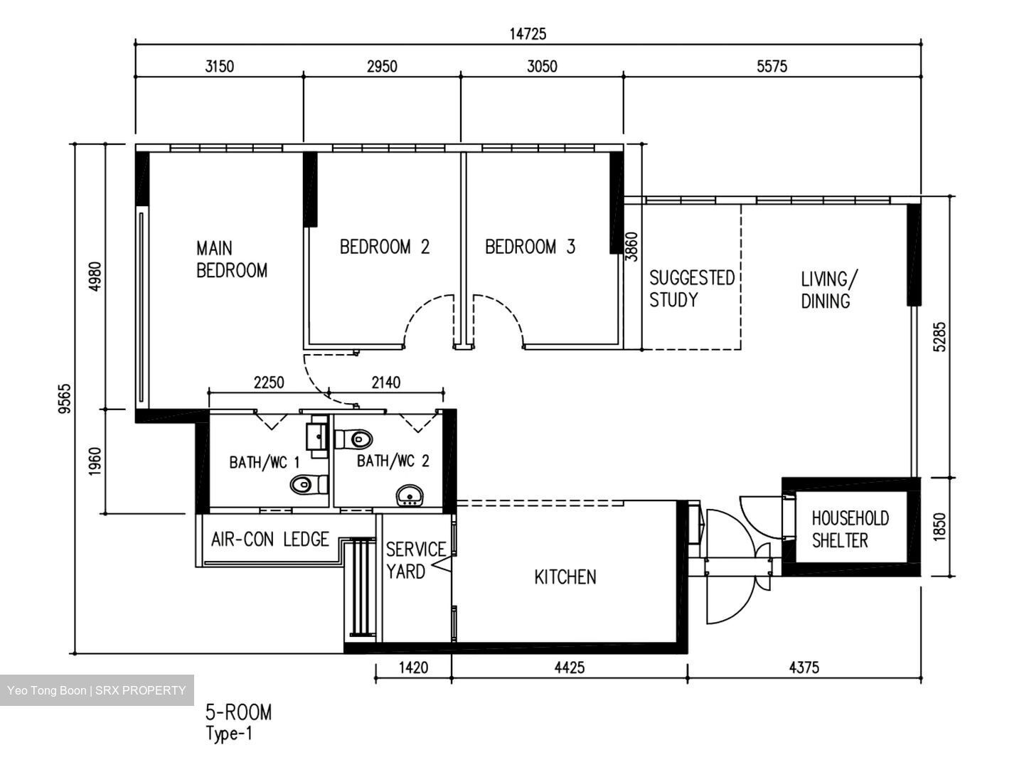 Blk 377A Hougang Rivercourt (Hougang), HDB 5 Rooms #556733521
